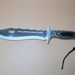 Gray Handle Knife