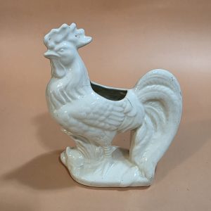 Vintage Ceramic Rooster Planter