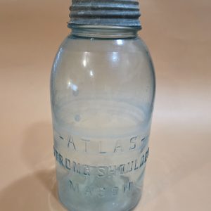 Blue 2 Quart Atlas Mason Jar