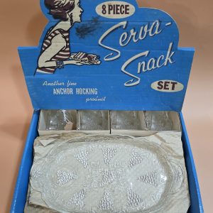 Anchor Hocking Serva-Snack Set